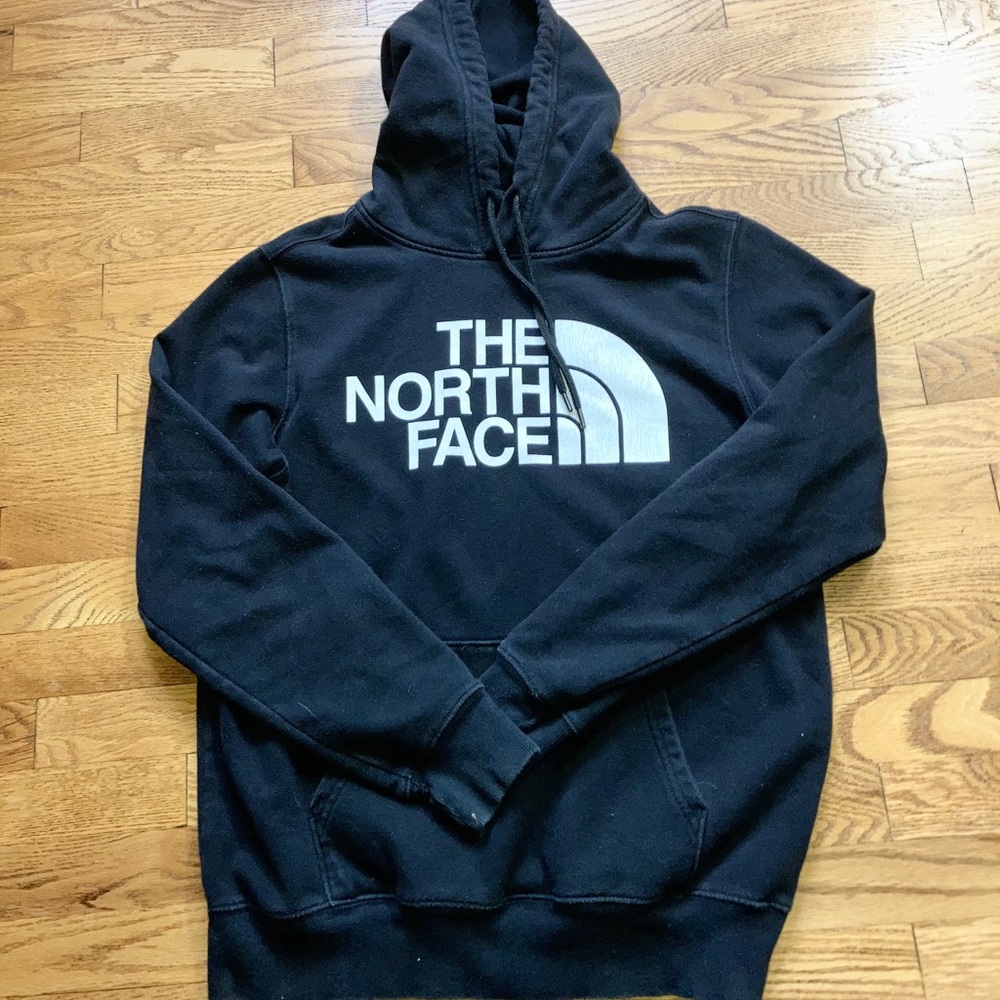 North face black hoodie
